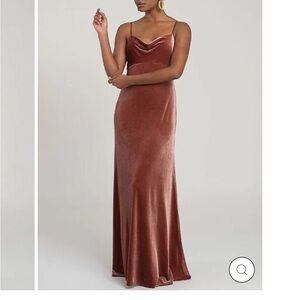 Jenni Yoo Sammi Velvet Cinnamon Rose